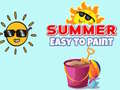 Jogo Easy to Paint Summer