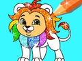 Jogo Coloring Book: Lion