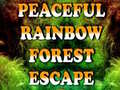 Jogo Peaceful Rainbow Forest Escape 