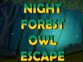 Jogo Night Forest Owl Escape