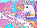 Jogo Unicorn Dress Up Coloring Book