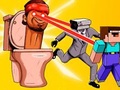 Jogo Skibidi Toilet and Nubik Survivors