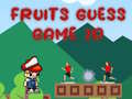 Jogo Fruits Guess Game2D