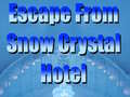 Jogo Escape From Snow Crystal Hotel