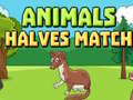 Jogo Animals Halves Match
