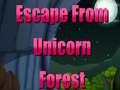 Jogo Escape From Unicorn Forest