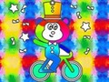 Jogo Coloring Book: Monkey Rides Unicycle