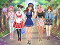 Jogo High School Anime Dress Up