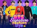 Jogo BTS Signature Fashion Style