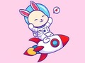 Jogo Coloring Book: Rabbit Astronaut