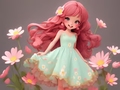 Jogo Coloring Book: Flower Dress