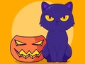 Jogo Coloring Book: Halloween Cat