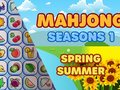 Jogo Mahjong Seasons 1 Spring Summer