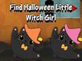 Jogo Find Halloween Little Witch Girl