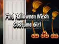 Jogo Find Halloween Witch Costume Girl