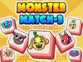 Jogo Monster Match-3 
