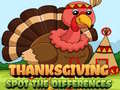 Jogo Thanksgiving Spot the Difference