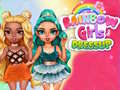 Jogo Rainbow Girls Dress Up Challenge