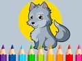 Jogo Coloring Book: Wolf