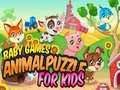 Jogo Baby Games Animal Puzzle for Kids