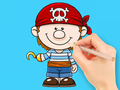 Jogo Coloring Book: Pirate
