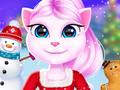 Jogo Cat Girl Christmas Decor Game