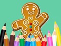 Jogo Coloring Book: Gingerbreads