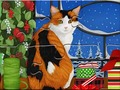 Jogo Jigsaw Puzzle: Christmas Cat