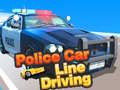 Jogo Police Car Line Driving