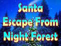 Jogo Santa Escape From Night Forest