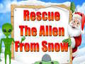 Jogo Rescue The Alien From Snow