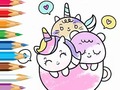 Jogo Coloring Book: A Cup Of Unicorn