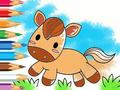 Jogo Coloring Book: Running Horse