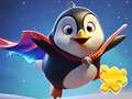 Jogo Jigsaw Puzzle: Sky Flying Penguin
