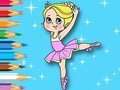Jogo Coloring Book: Ballet Girl