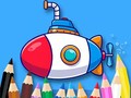 Jogo Coloring Book: Submarine