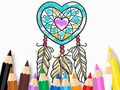 Jogo Coloring Book: Heart Dreamcatcher