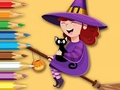Jogo Coloring Book: Trainee Witch
