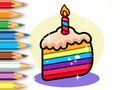 Jogo Coloring Book: Birthday Cake