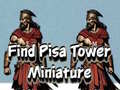 Jogo Find Pisa Tower Miniature