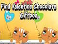 Jogo Find Valentine Chocolate Giftbox