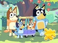 Jogo Jigsaw Puzzle: Bluey Family