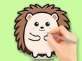 Jogo Coloring Book: Cute Hedgehog