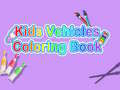 Jogo Kids Vehicles Coloring Book