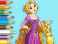 Jogo Coloring Book: Princess Rapunzel