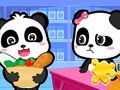 Jogo Jigsaw Puzzle: Baby Panda Supermarket