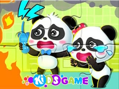 Jogo Jigsaw Puzzle: Baby Panda Firework