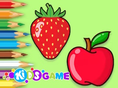 Jogo Coloring Book: Apple And Strawberry
