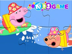 Jogo Jigsaw Puzzle: Peppa Pig Sea Sailing