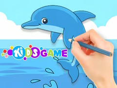 Jogo Coloring Book: Cute Dolphin